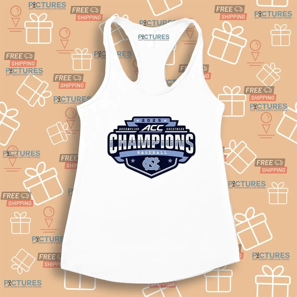 North Carolina Tar Heels Baseball 2025 ACC Champions Accomplish Greatness T Shirt North Carolina Tar Heels Baseball 2025 ACC Champions Accomplish Greatness T Shirt