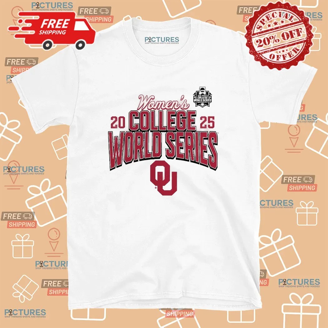 Oklahoma Sooners 2025 NCAA Softball Women’s College World Series T Shirt