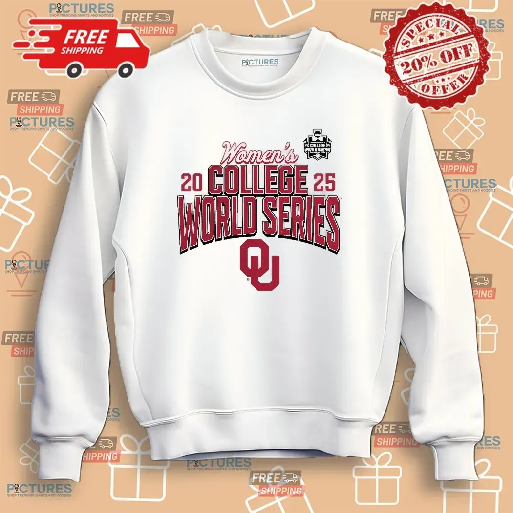 Oklahoma Sooners 2025 NCAA Softball Women’s College World Series T Shirt