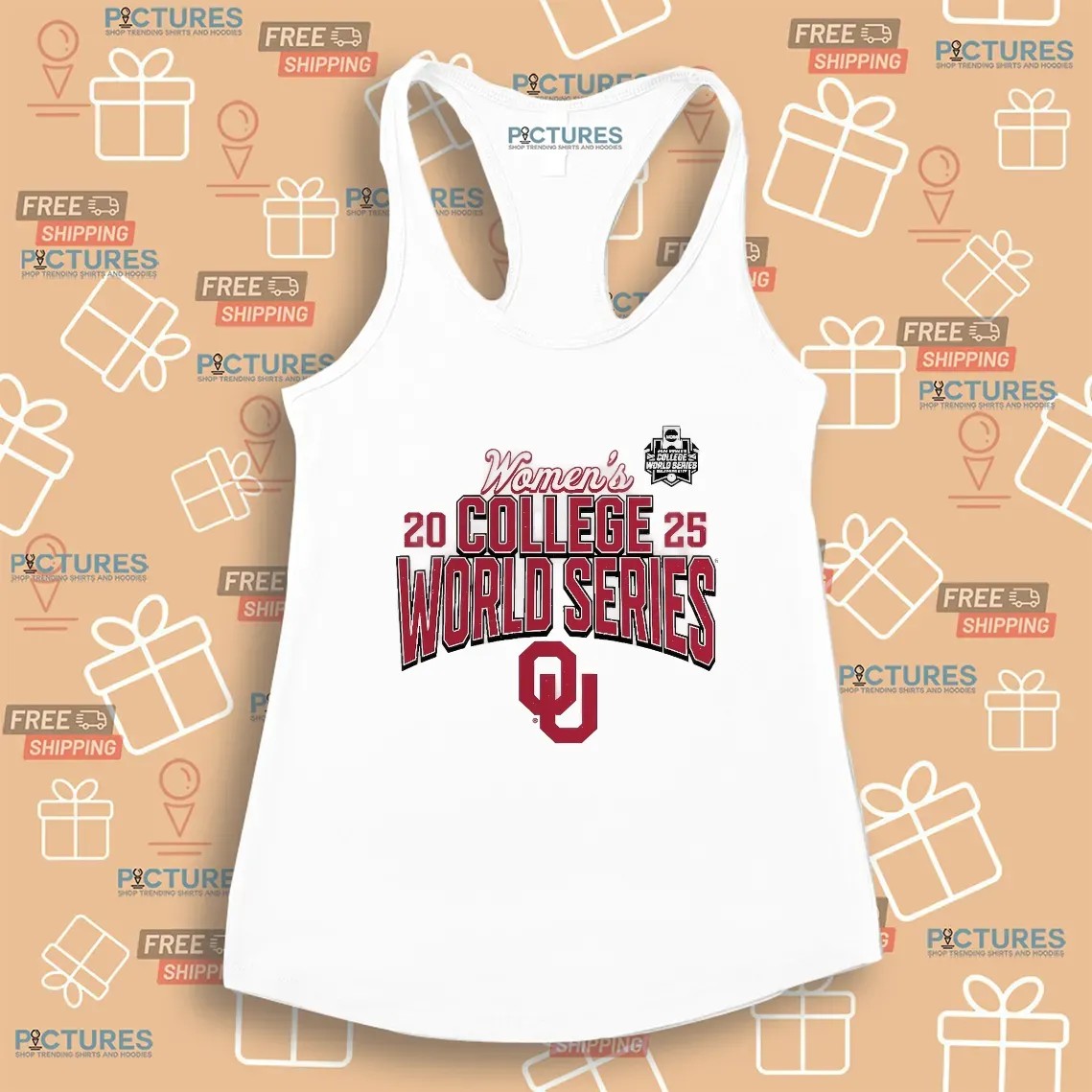 Oklahoma Sooners 2025 NCAA Softball Women’s College World Series T Shirt
