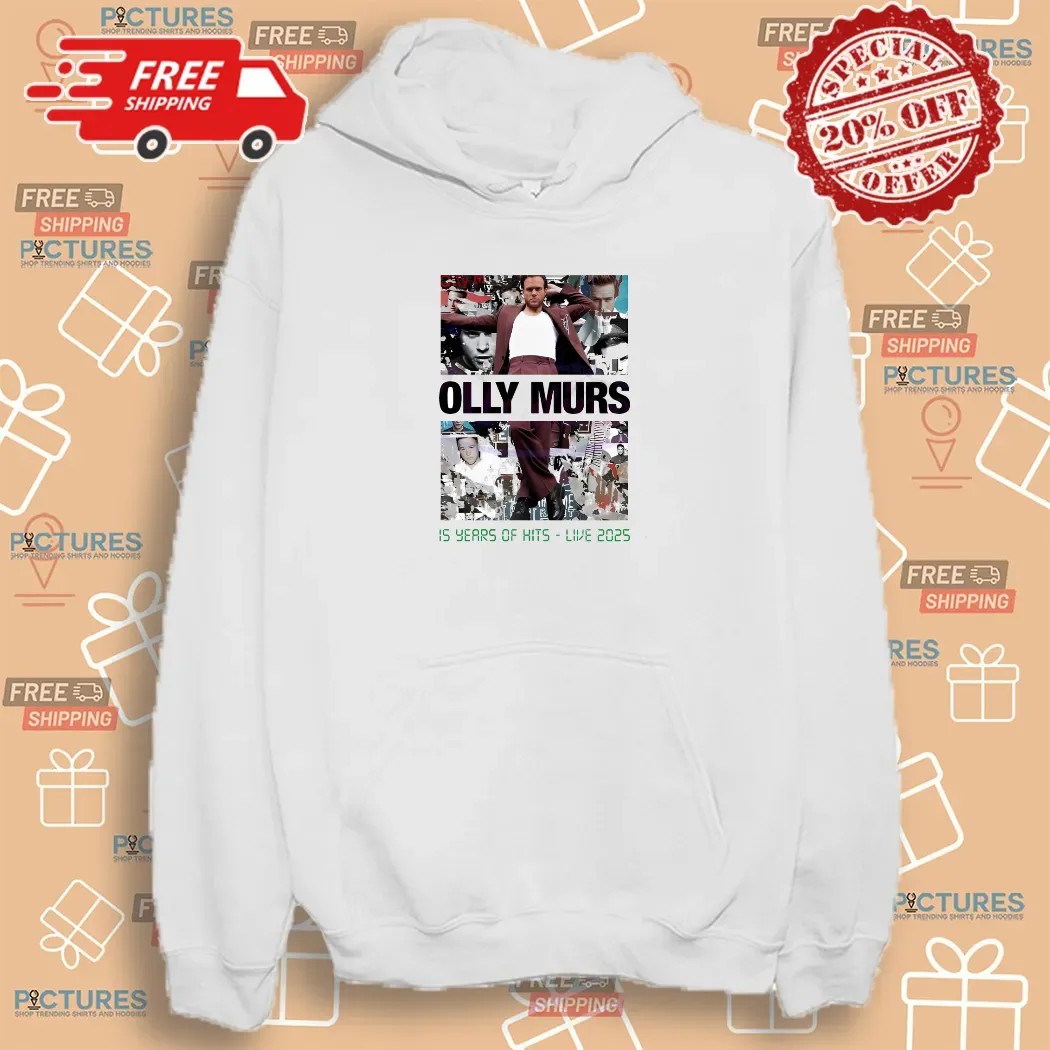 Olly Murs 15 Years Of Hits Live 2025 Collage T Shirt