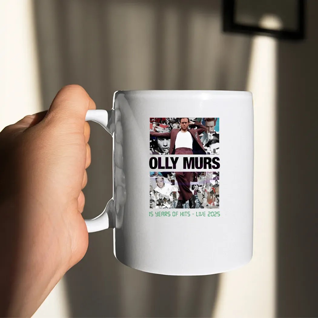 Olly Murs 15 Years Of Hits Live 2025 Collage T Shirt