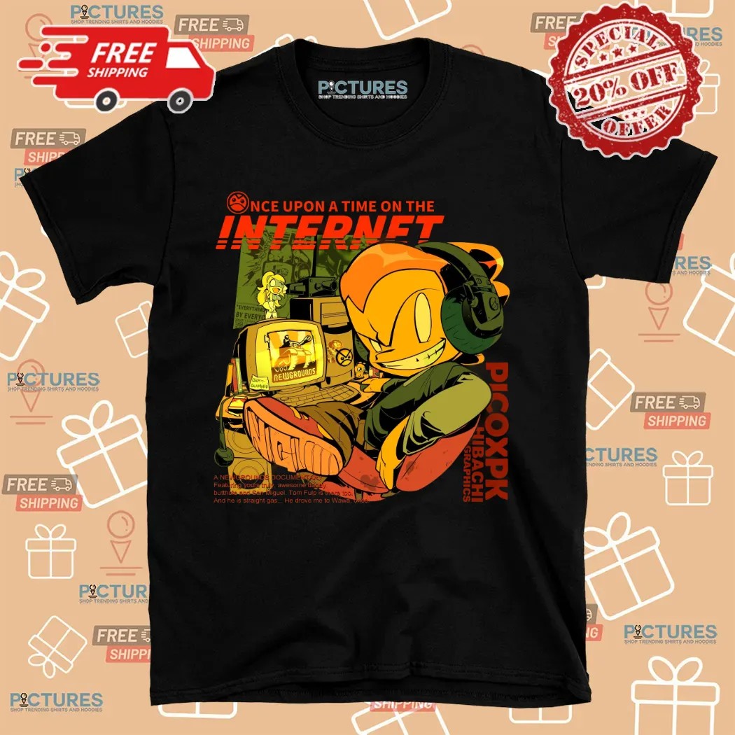 Once Upon A Time On The Internet Picoxpk Hibachi Graphics 2025 T Shirt