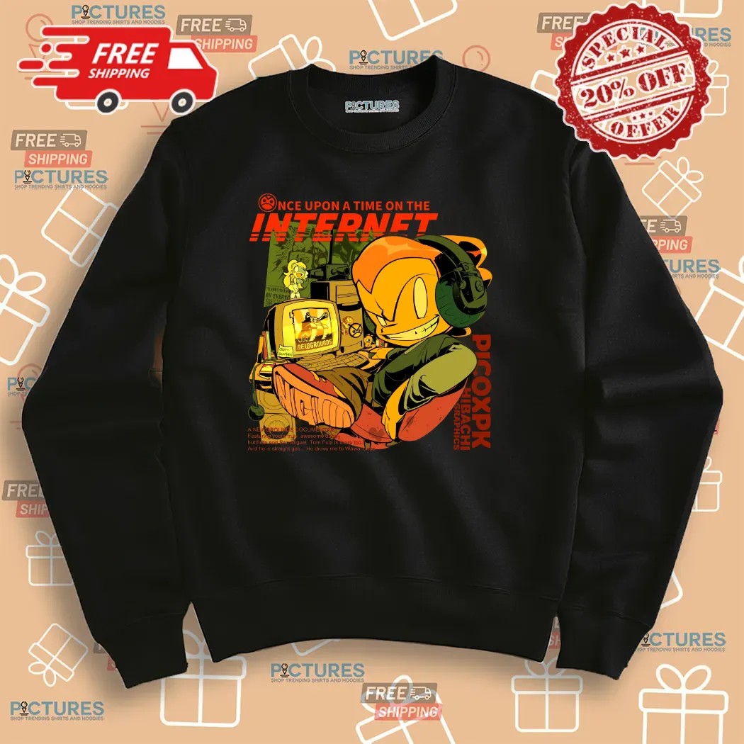 Once Upon A Time On The Internet Picoxpk Hibachi Graphics 2025 T Shirt