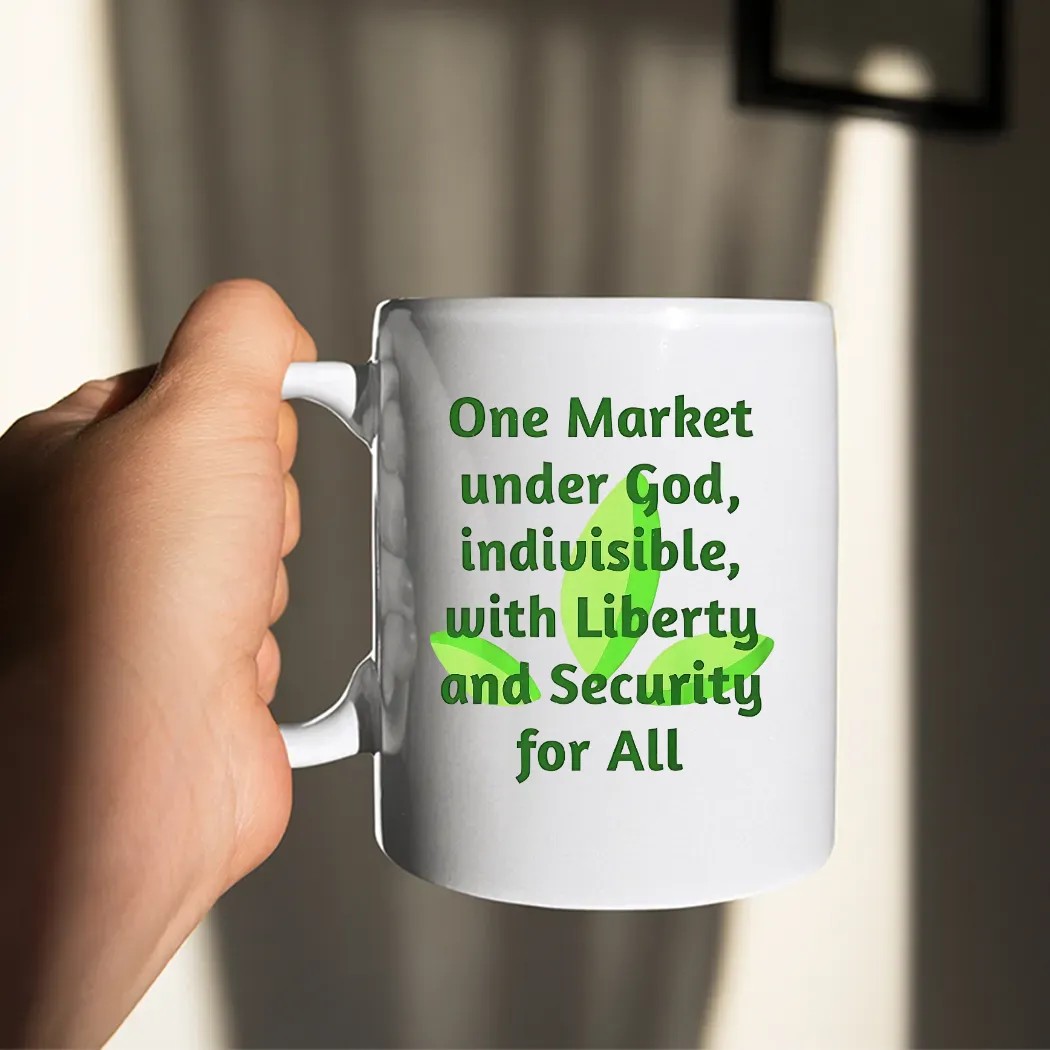 One Market Under God Indivisible With Liberty And Security For All T Shirt