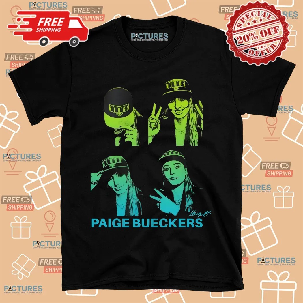 Paige Bueckers Basketball Pop Art Collage Shirt • Picturestees Clothing LLC