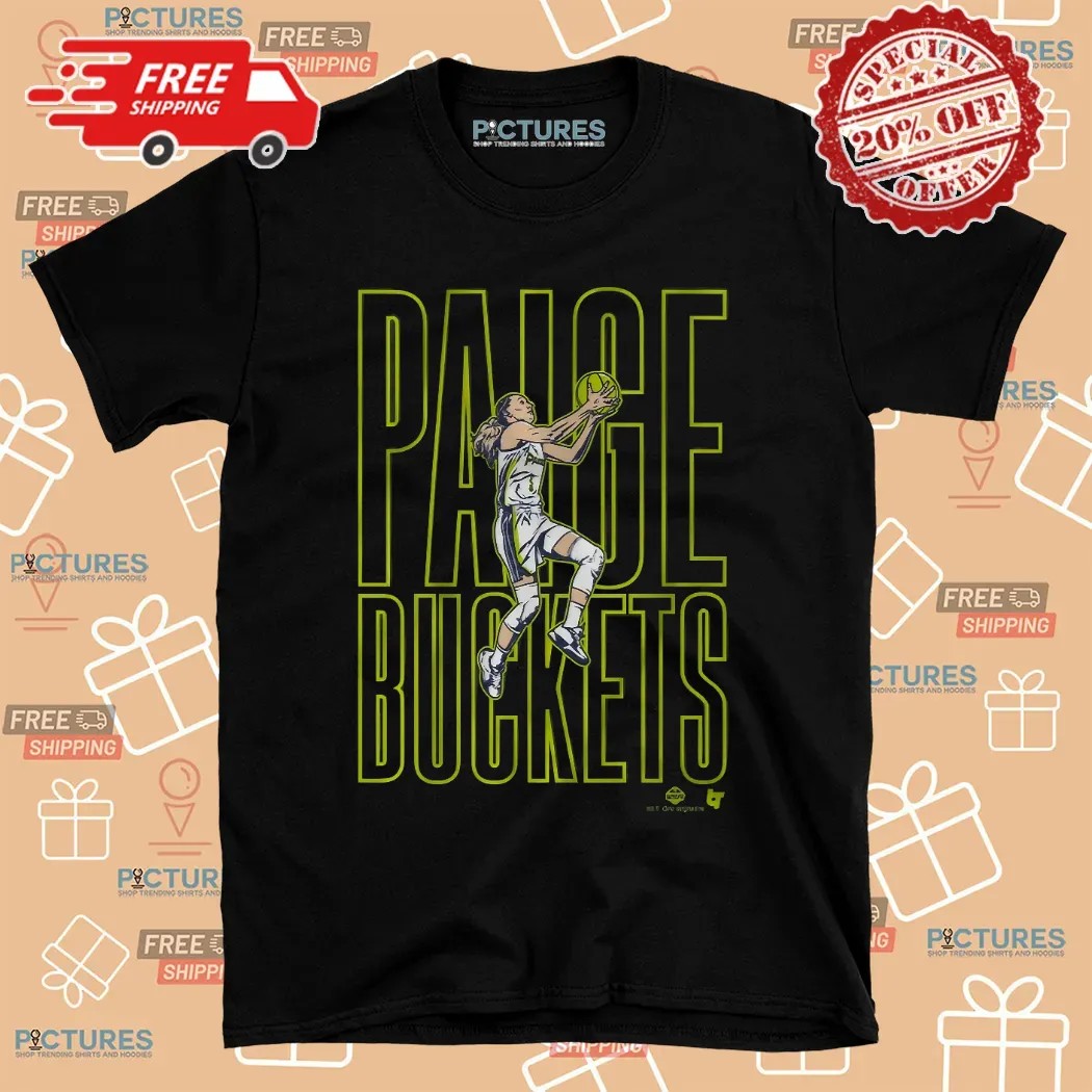 Paige Bueckers Buckets Action Dallas 2025 Shirt