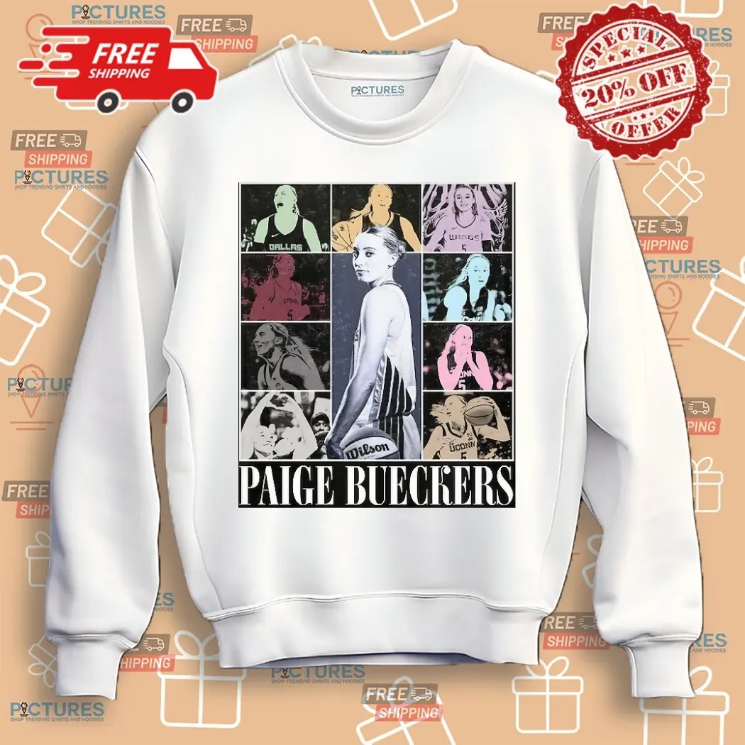 Paige Bueckers Dallas Basketball The Eras Tour Women Sport Shirt