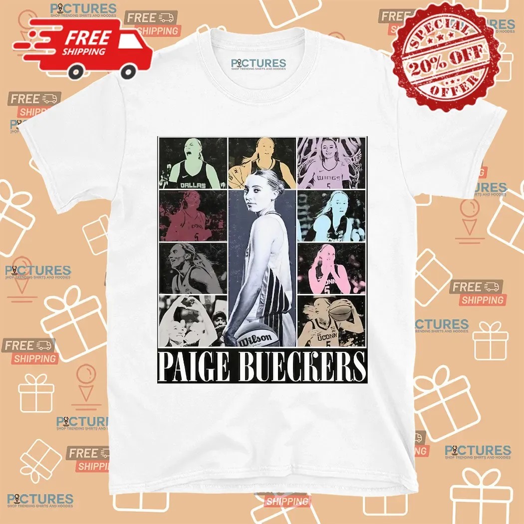Paige Bueckers Dallas Basketball The Eras Tour Women Sport Shirt