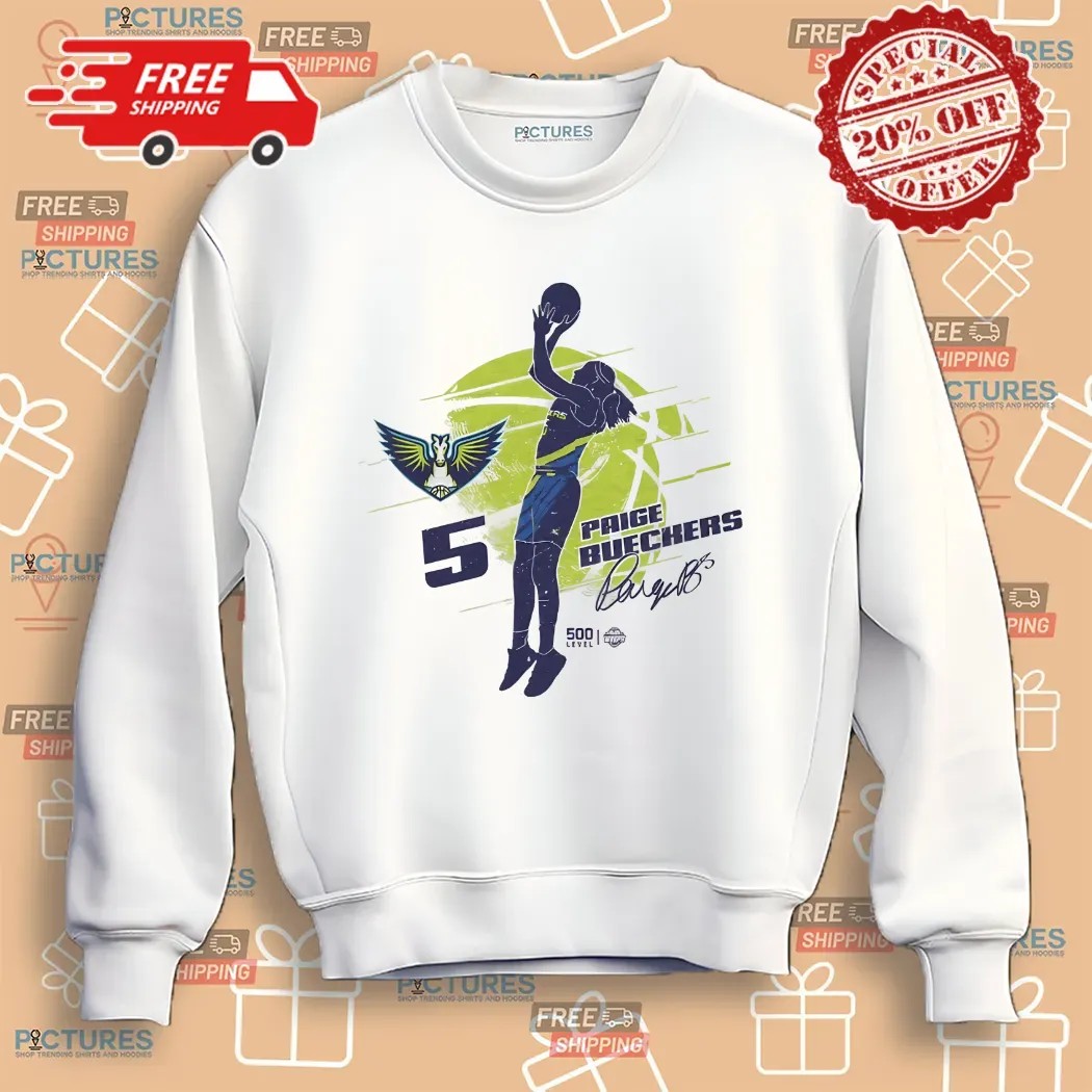 Paige Bueckers Dallas Wings WNBA 2025 Signature Shirt