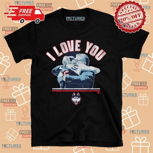 Paige Bueckers Hugs Geno Auriemma Uconn Basketball Shirt