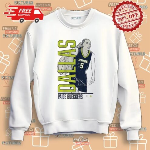 Paige Bueckers Vertical Layer Dallas Shirt