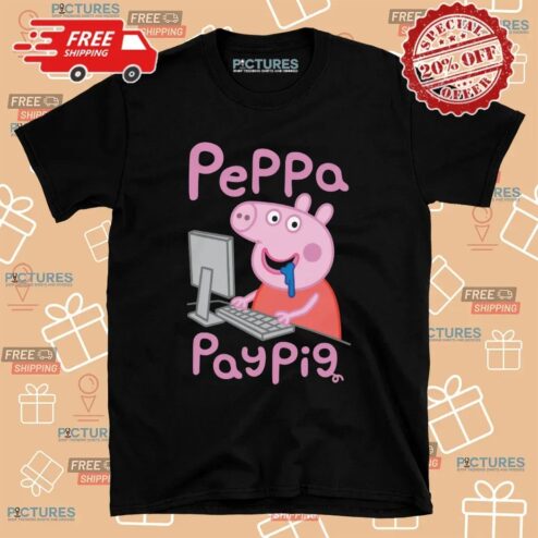 Peppa Pay Pig Cartoon T Shirt