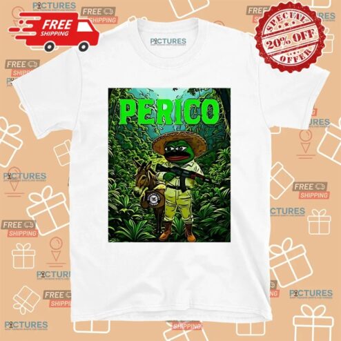 Perico Valdez Stocking Mill Coffee T Shirt