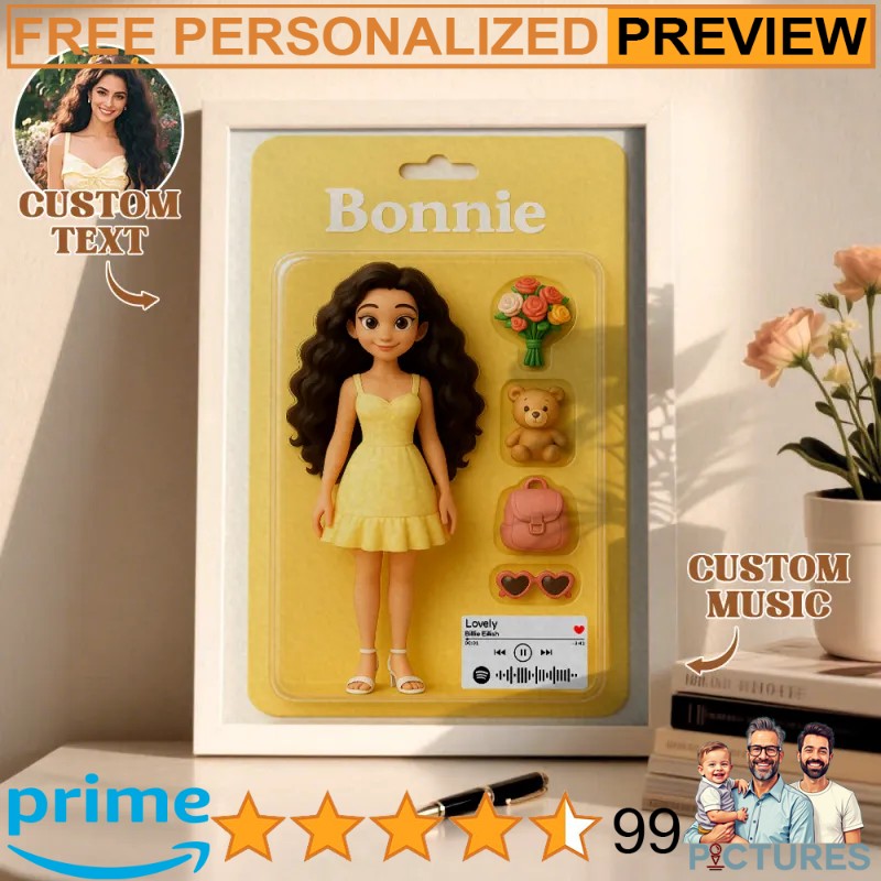 Personalized Portrait 3D Blister Toy Art Custom Action Figure Personalized Portrait 3D Blister Toy Art Custom Action Figure