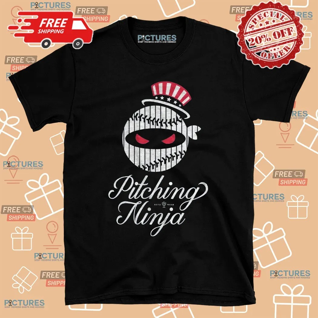 Pitching Ninja Top Hat Version T Shirt