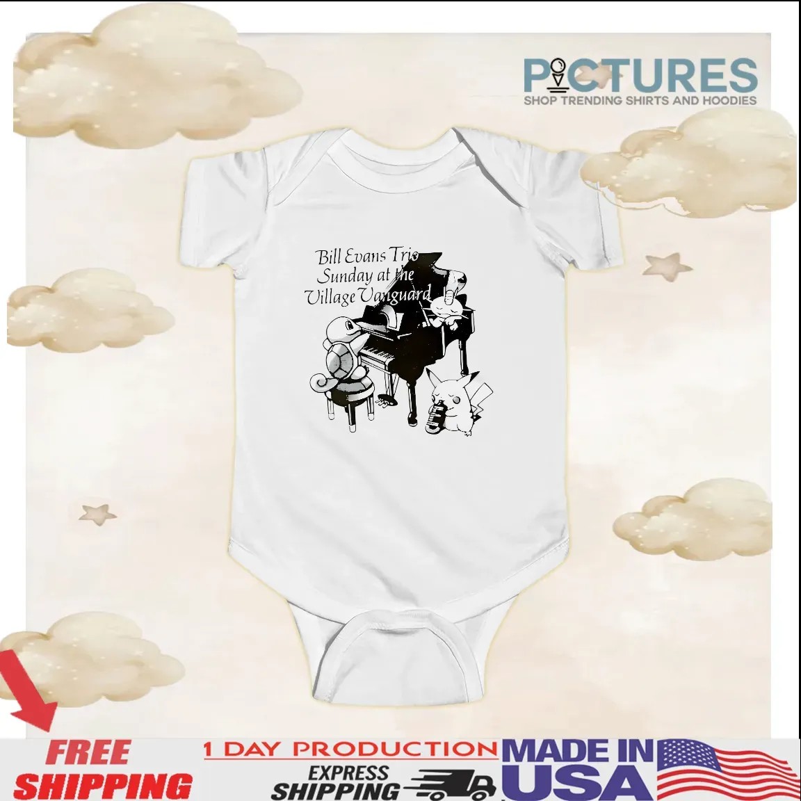 Pokemon Bill Evans Trio Sunday At The Village Vanguard T Shirt