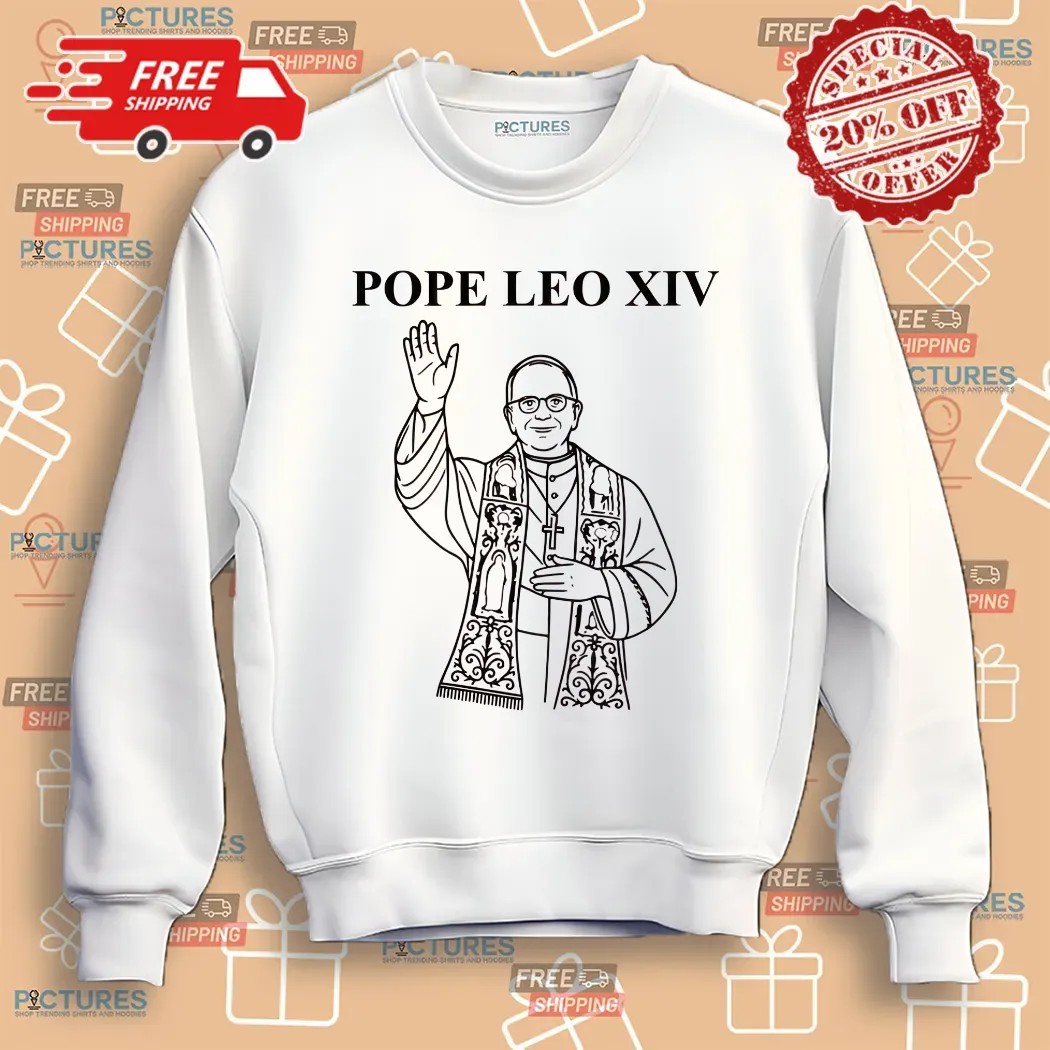 Pope Leo XIV Robert Prevost New Pope 2025 Shirt