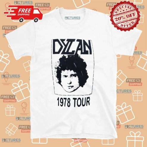 Post Malone Wearing Bob Dylan 1978 Tour T Shirt