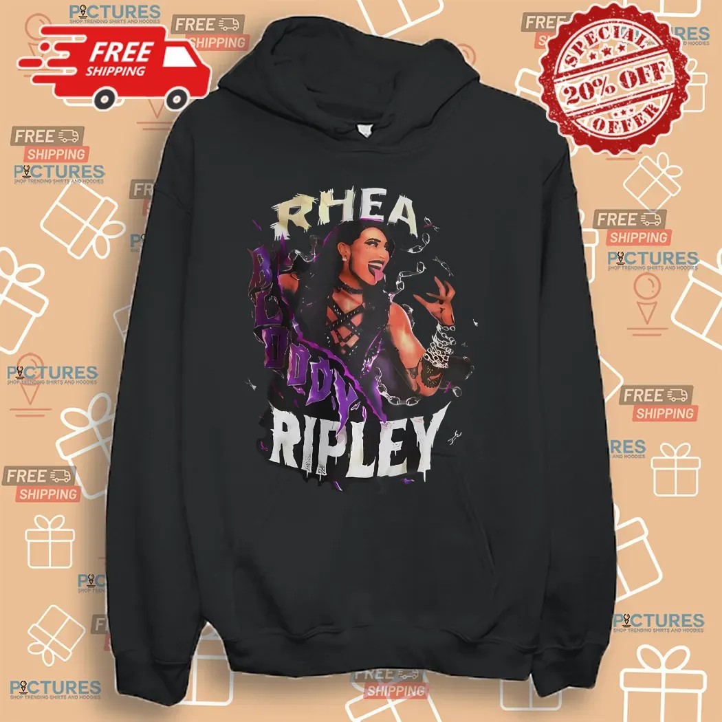Rhea Ripley Bloody Wrestling Vintage Shirt