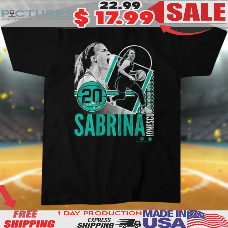 Sabrina Ionescu Collage Frame Shirt