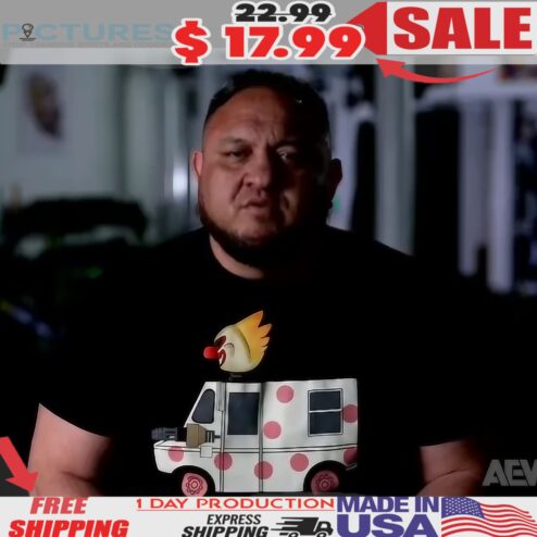 Samoa Joe Twisted Metal Sweet Tooth Ice Cream Truck Shirt