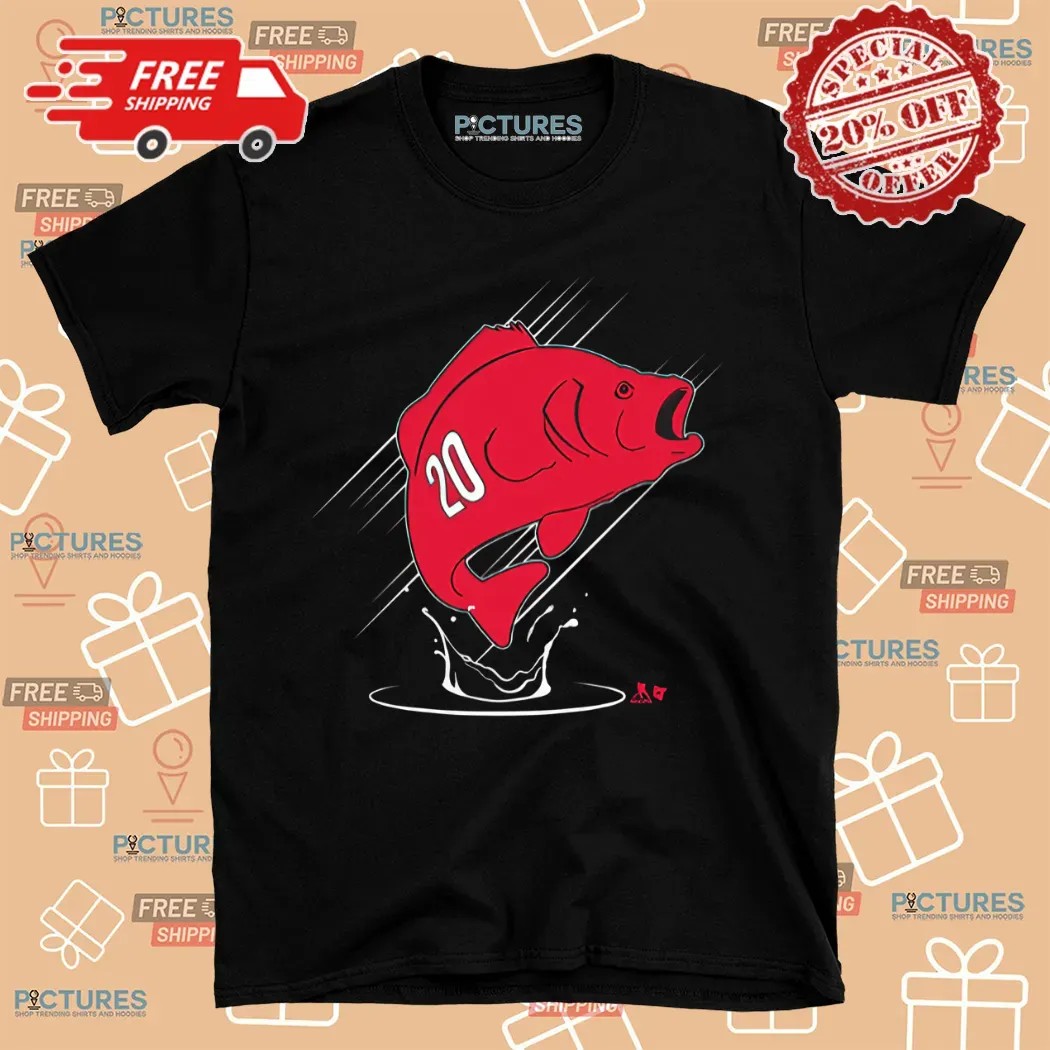 Sebastian Aho Carolina Hurricanes Hockey Fish 20 Shirt