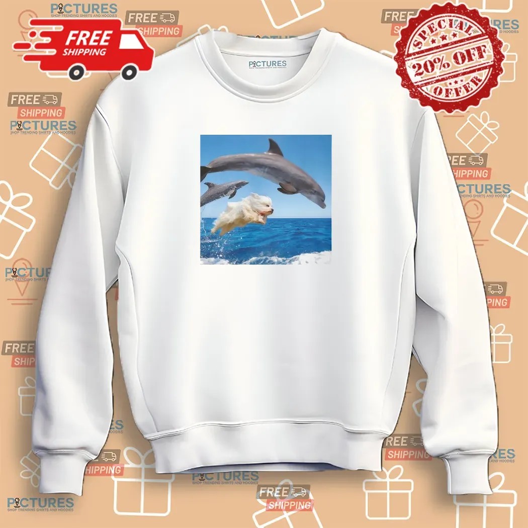 Sebastian Vettel Wearing Dolphin And Dog Shirt