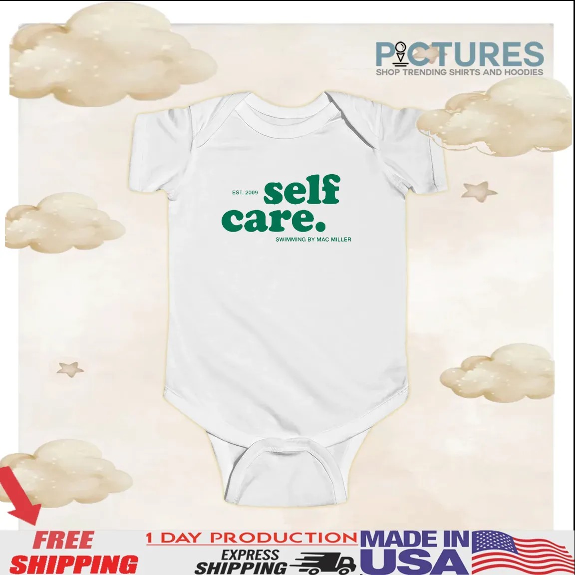 Self Care Swimming By Mac Miller Est. 2009 Rap T Shirt