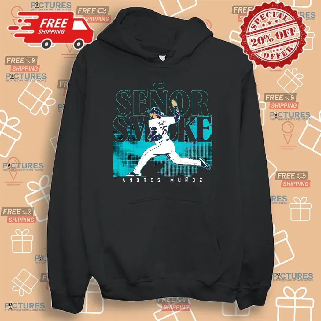 Senor Smoke Andres Munoz Seattle Mariners Baseball Graphic T Shirt