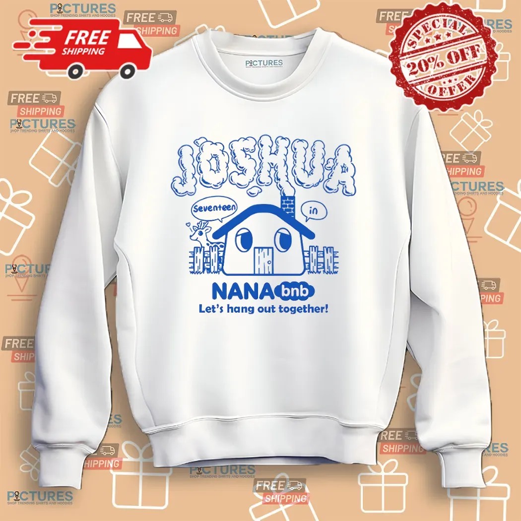 Seventeen's Joshua Nana Bnb Let's Hang Out Together T Shirt