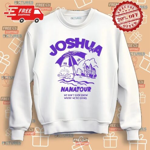 Seventeen's Joshua Nana tour We Don't Even Know Where We're Going T Shirt