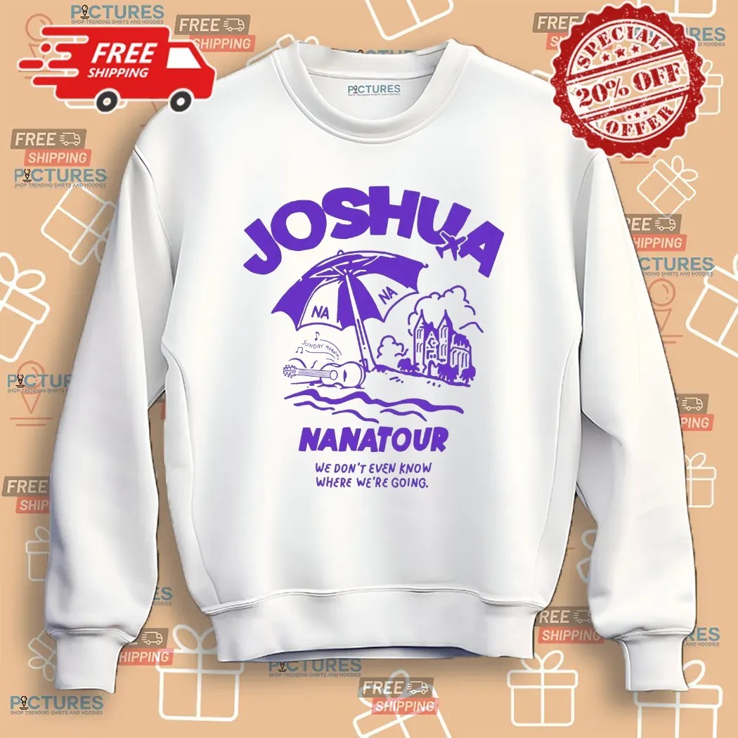 Seventeen's Joshua Nana tour We Don't Even Know Where We're Going T Shirt