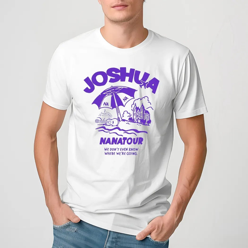 Seventeen's Joshua Nana tour We Don't Even Know Where We're Going T Shirt