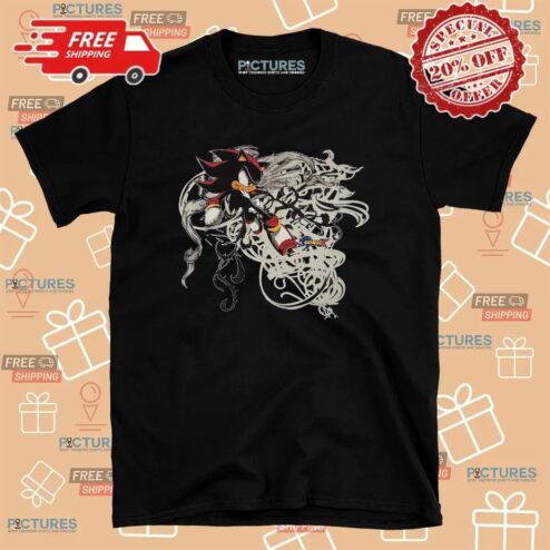 Shadow Jesse Pinkman Sonic White Tribal T Shirt