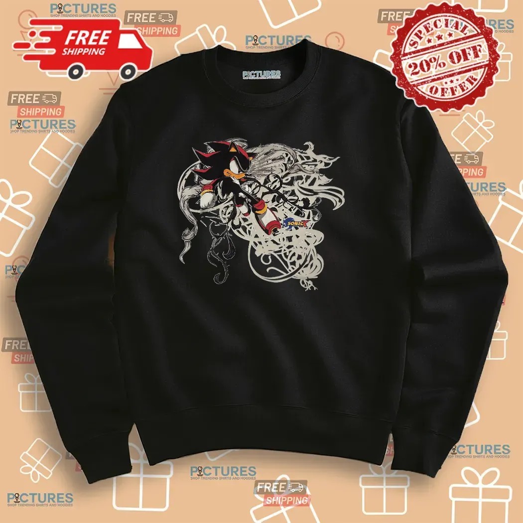 Shadow Jesse Pinkman Sonic White Tribal T Shirt Shadow Jesse Pinkman Sonic White Tribal T Shirt