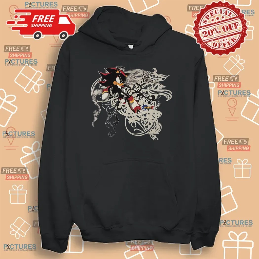 Shadow Jesse Pinkman Sonic White Tribal T Shirt Shadow Jesse Pinkman Sonic White Tribal T Shirt