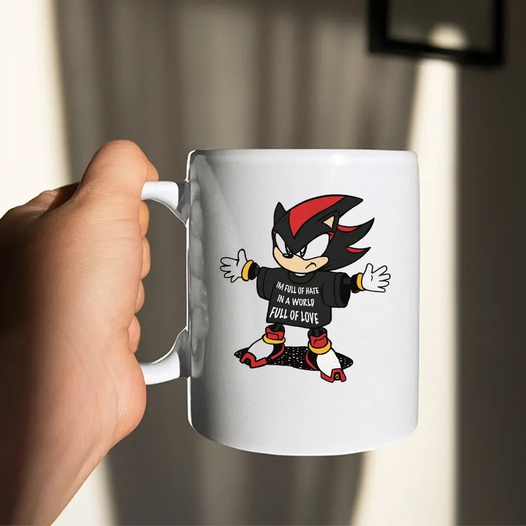Shadow The Hedgehog I'm Full Of Hate In A World Full Of Love Shirt