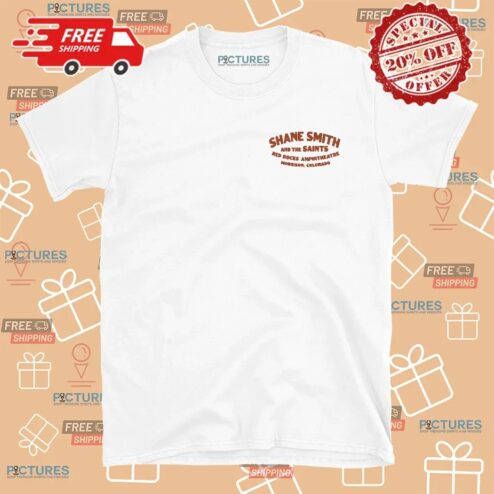 Shane Smith And The Saints Red Rocks Amphitheatre Morrison Colorado T Shirt