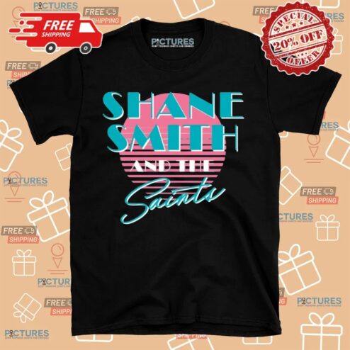 Shane Smith And The Saints Synthwave T Shirt