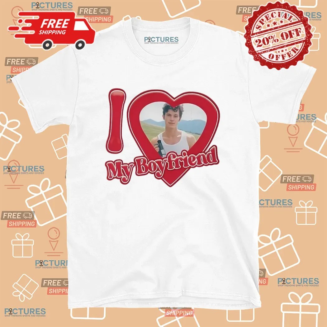 Shawn Mendes I Love My Boyfriend T Shirt