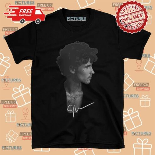 Shawn Mendes Singer Show Tour Signature T Shirt