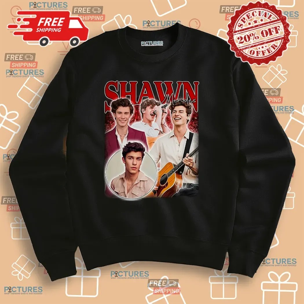 Shawn Mendes Tour Brasil Shows Vintage Bootleg T Shirt