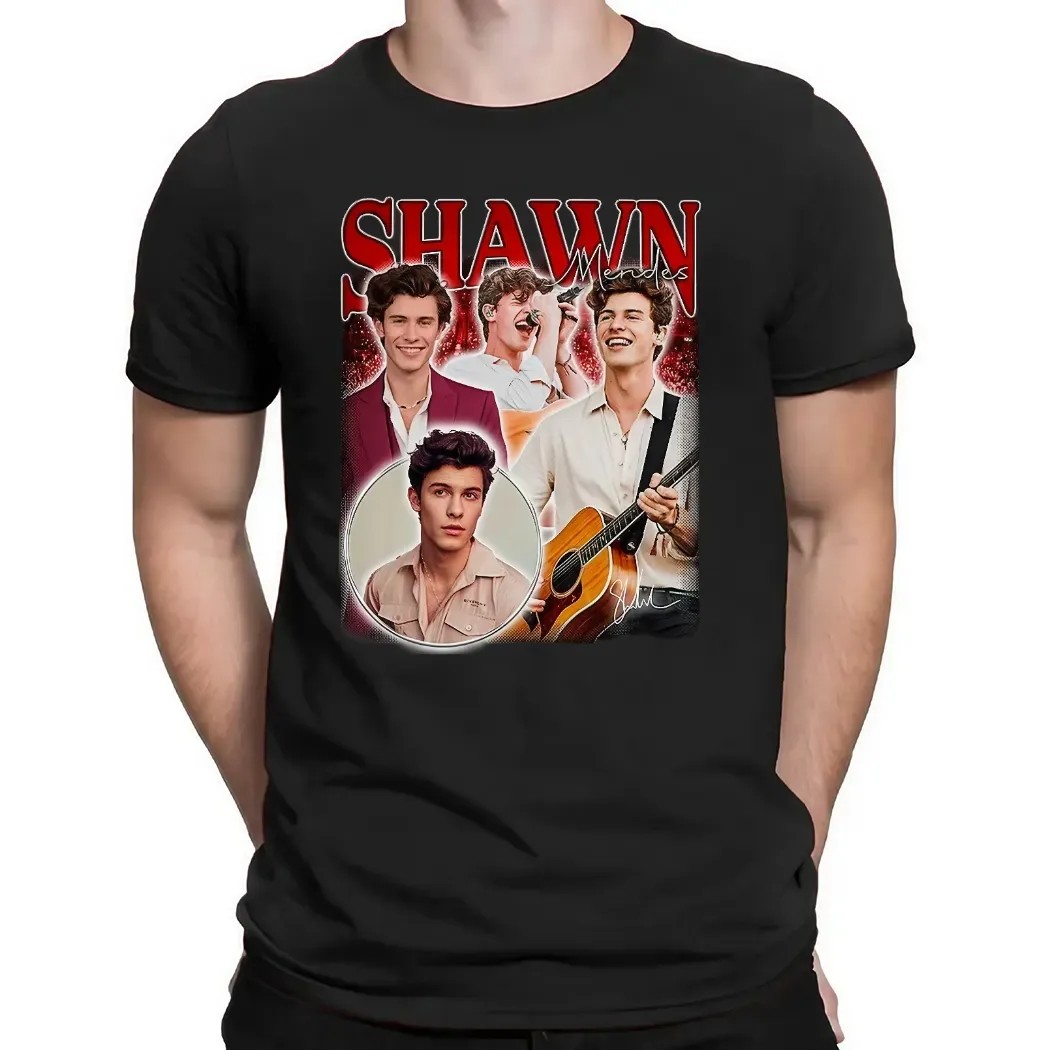 Shawn Mendes Tour Brasil Shows Vintage Bootleg T Shirt