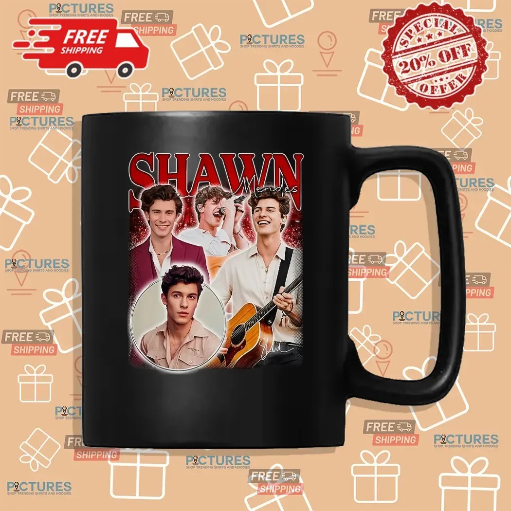 Shawn Mendes Tour Brasil Shows Vintage Bootleg T Shirt