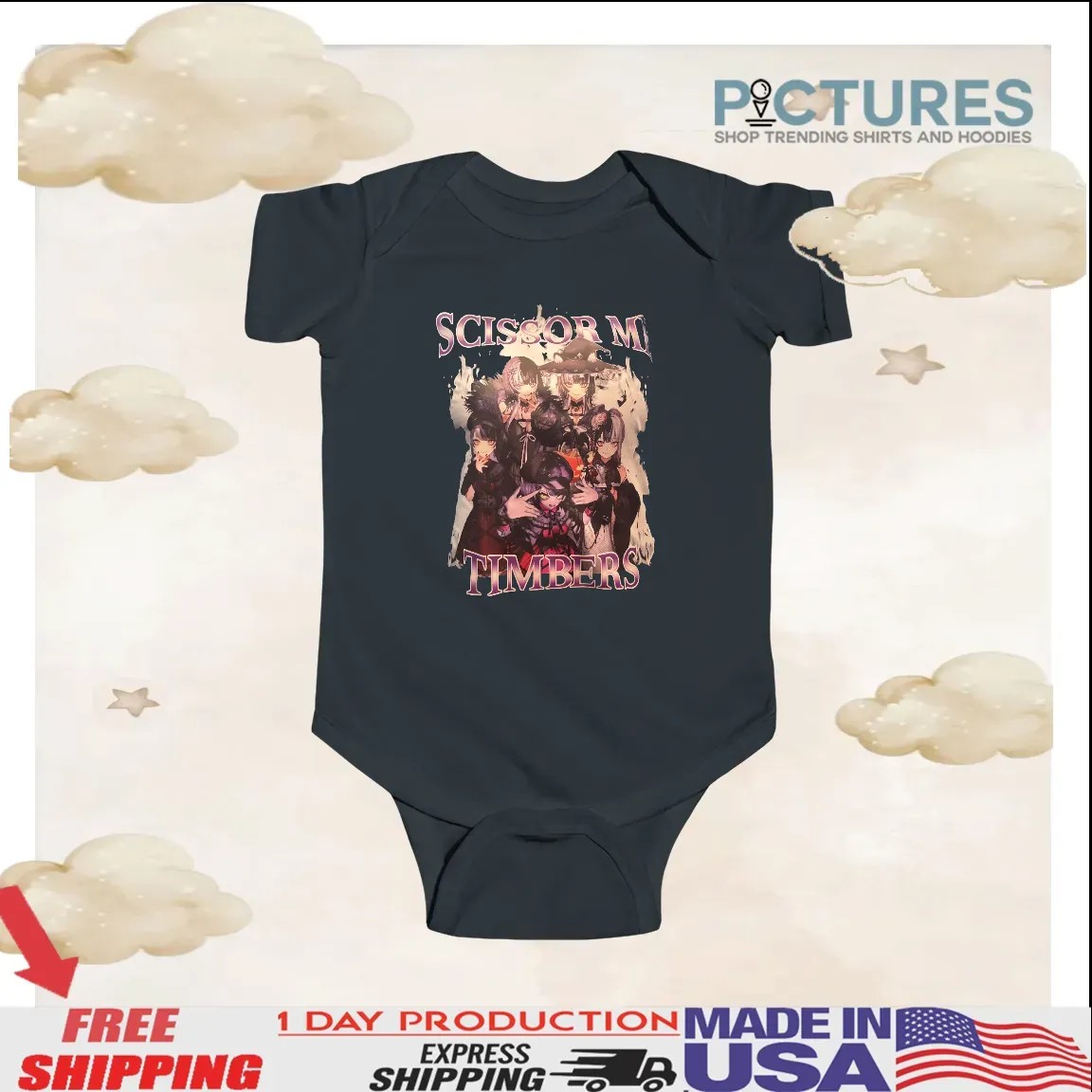 Shiori Novella Hololive Scissor Me Timbers Vintage Bootleg T Shirt