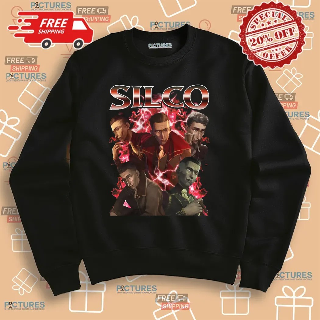 Silco Arcane League of Legends Vintage Bootleg T Shirt