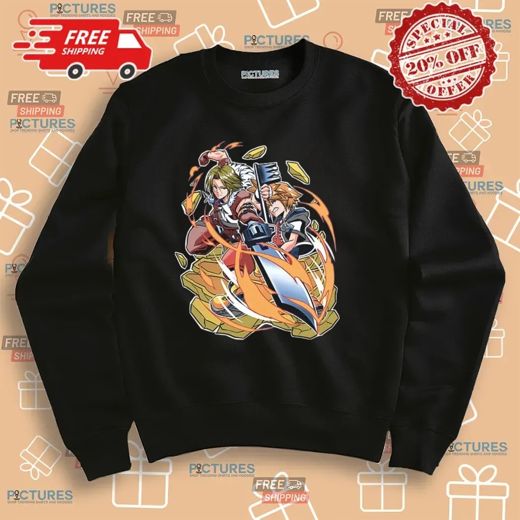 Squall Leonhart And Sora War Of The Lions T Shirt
