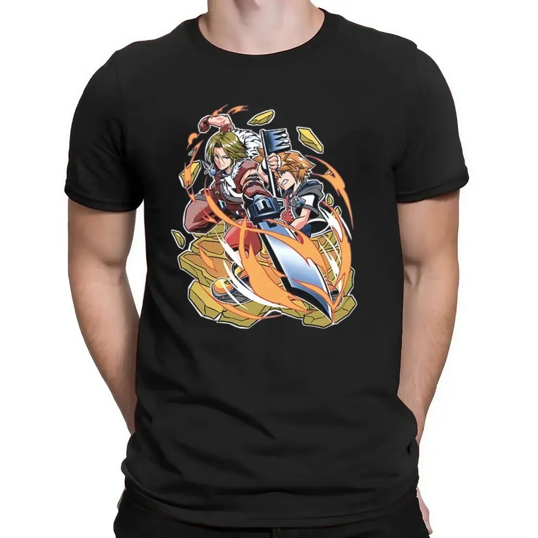 Squall Leonhart And Sora War Of The Lions T Shirt