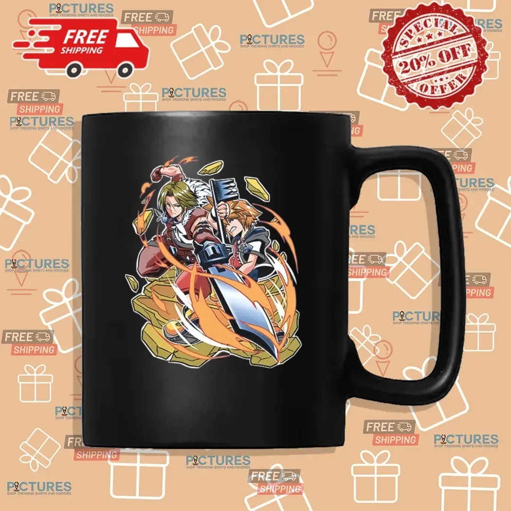 Squall Leonhart And Sora War Of The Lions T Shirt